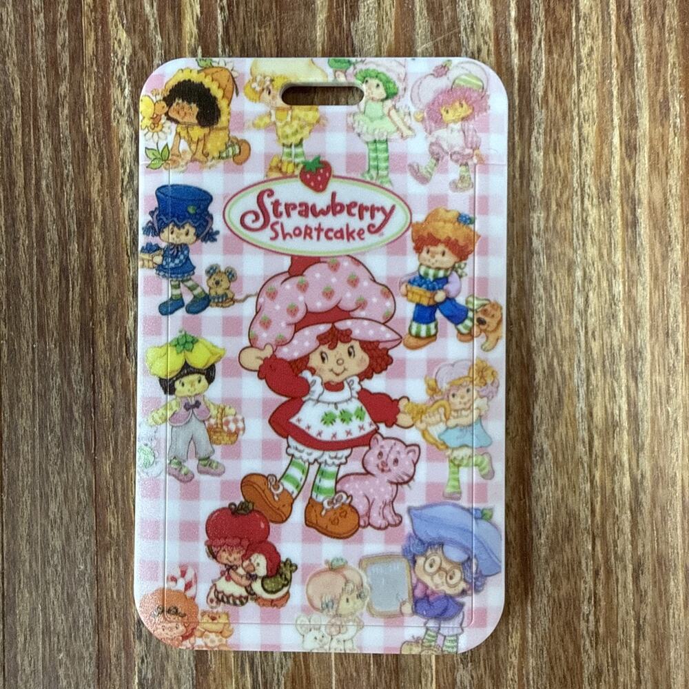 Strawberry Shortcake Badge ID Holder